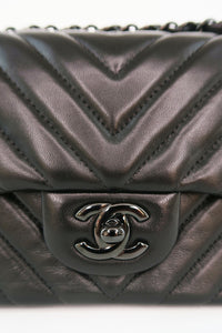 Chanel Chevron Mini Rectangular Flap Bag