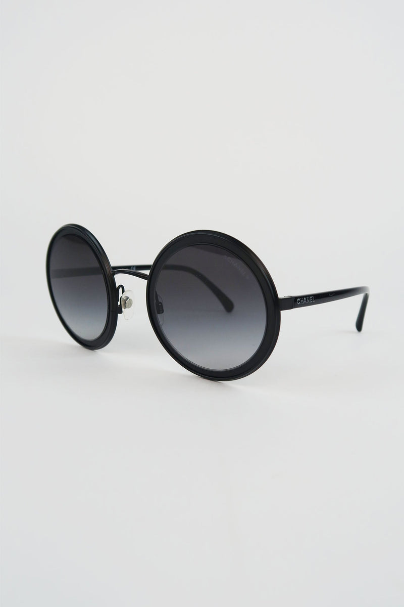 Chanel Tinted Round Sunglasses