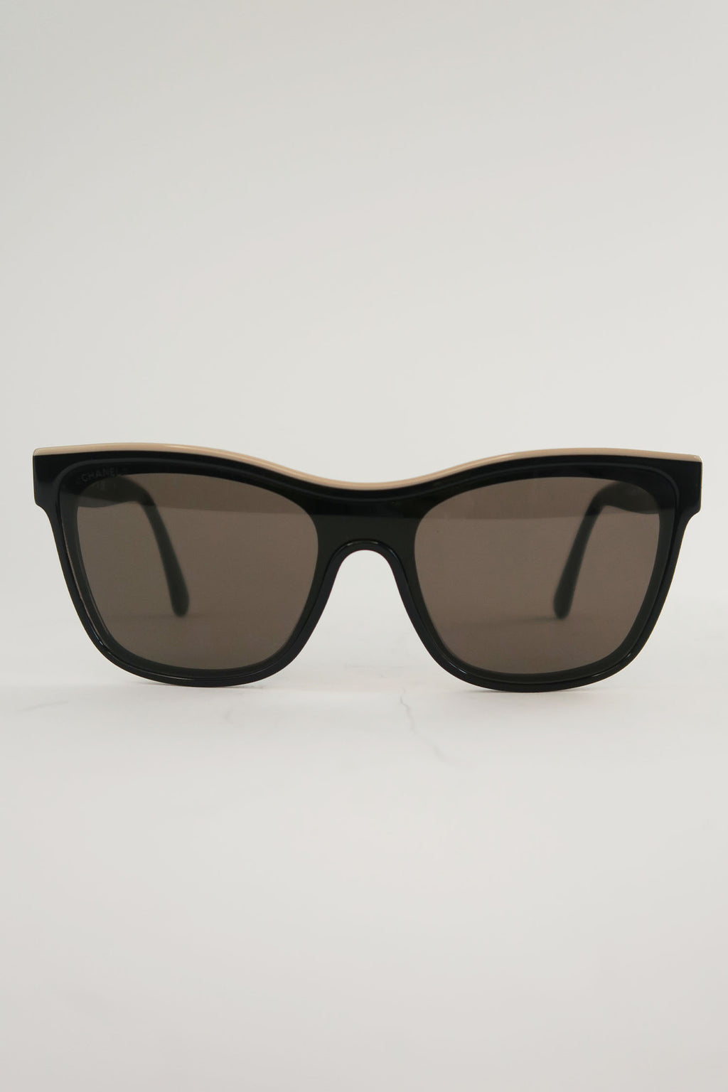 Chanel Interlocking CC Logo Oversize Sunglasses – The Find Studio