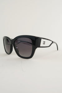 Chanel Interlocking CC Logo Oversize Sunglasses