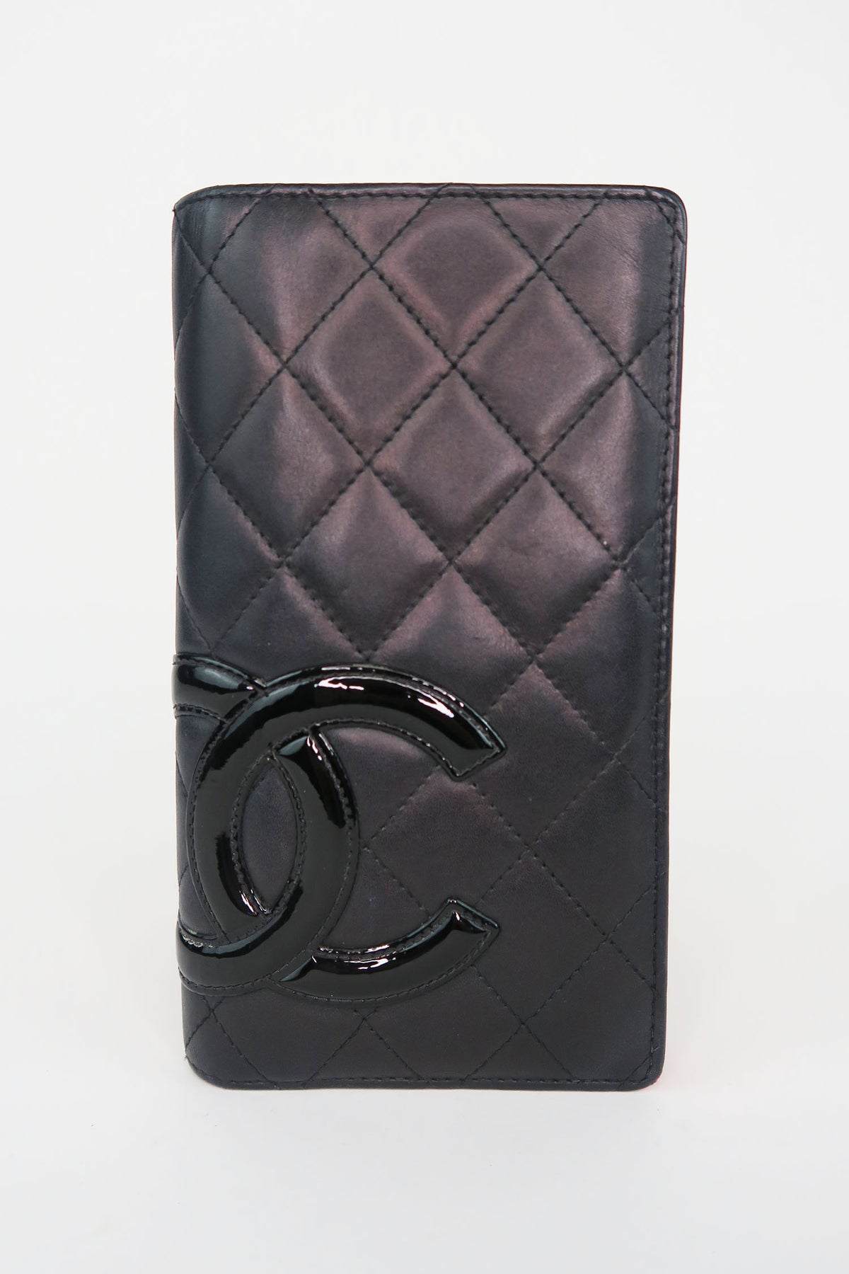 Chanel Ligne Cambon Yen Wallet Bifold Wallet