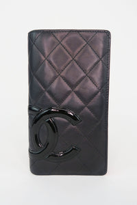 Chanel Ligne Cambon Yen Wallet Bifold Wallet