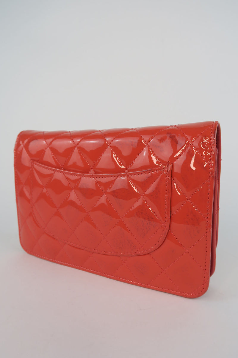 Chanel Classic Patent Wallet On Chain
