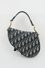 Christian Dior Oblique Mini Saddle Bag