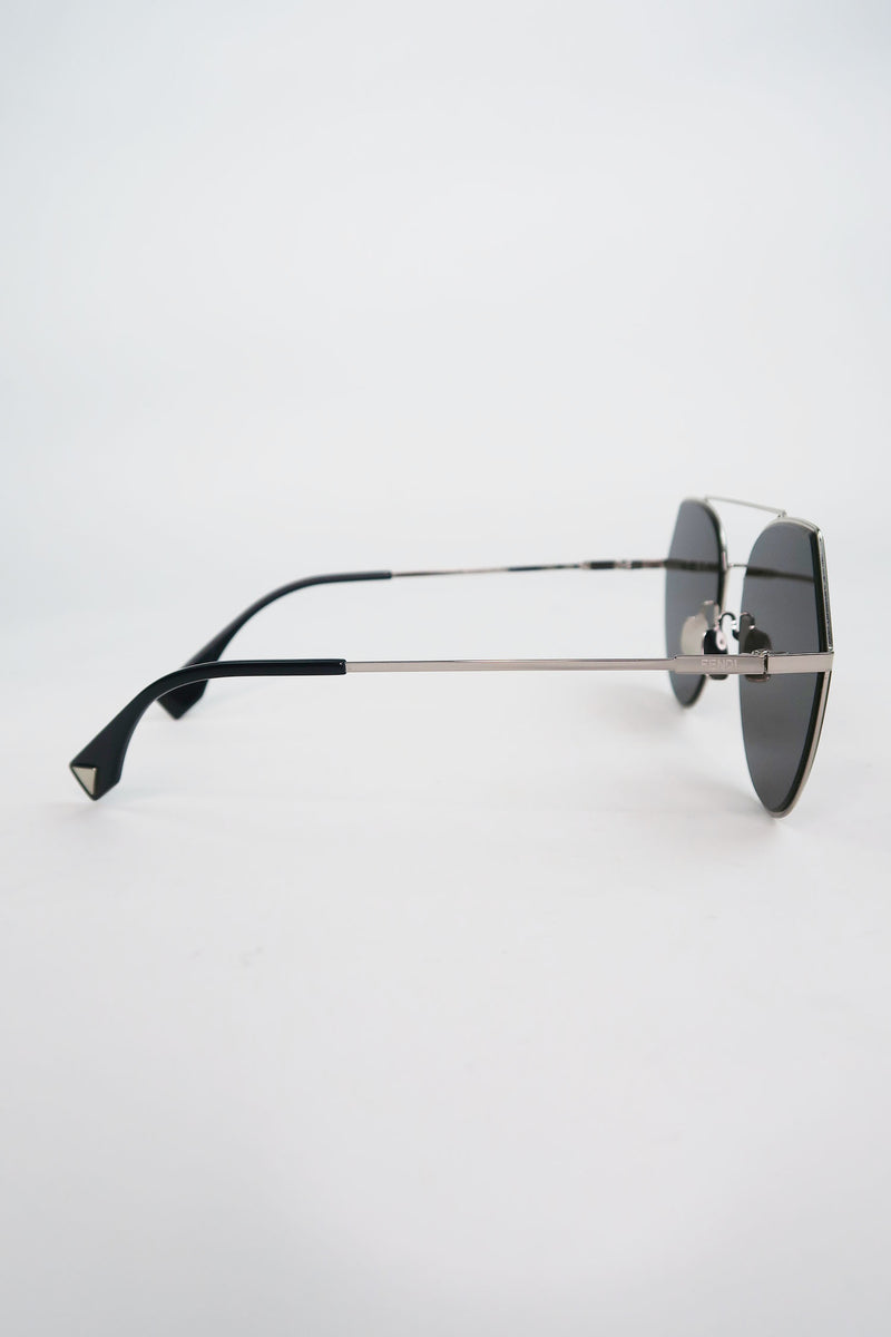 Fendi Aviator Mirrored Sunglasses