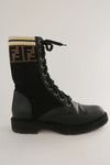 Fendi Leather Combat Boots sz 38