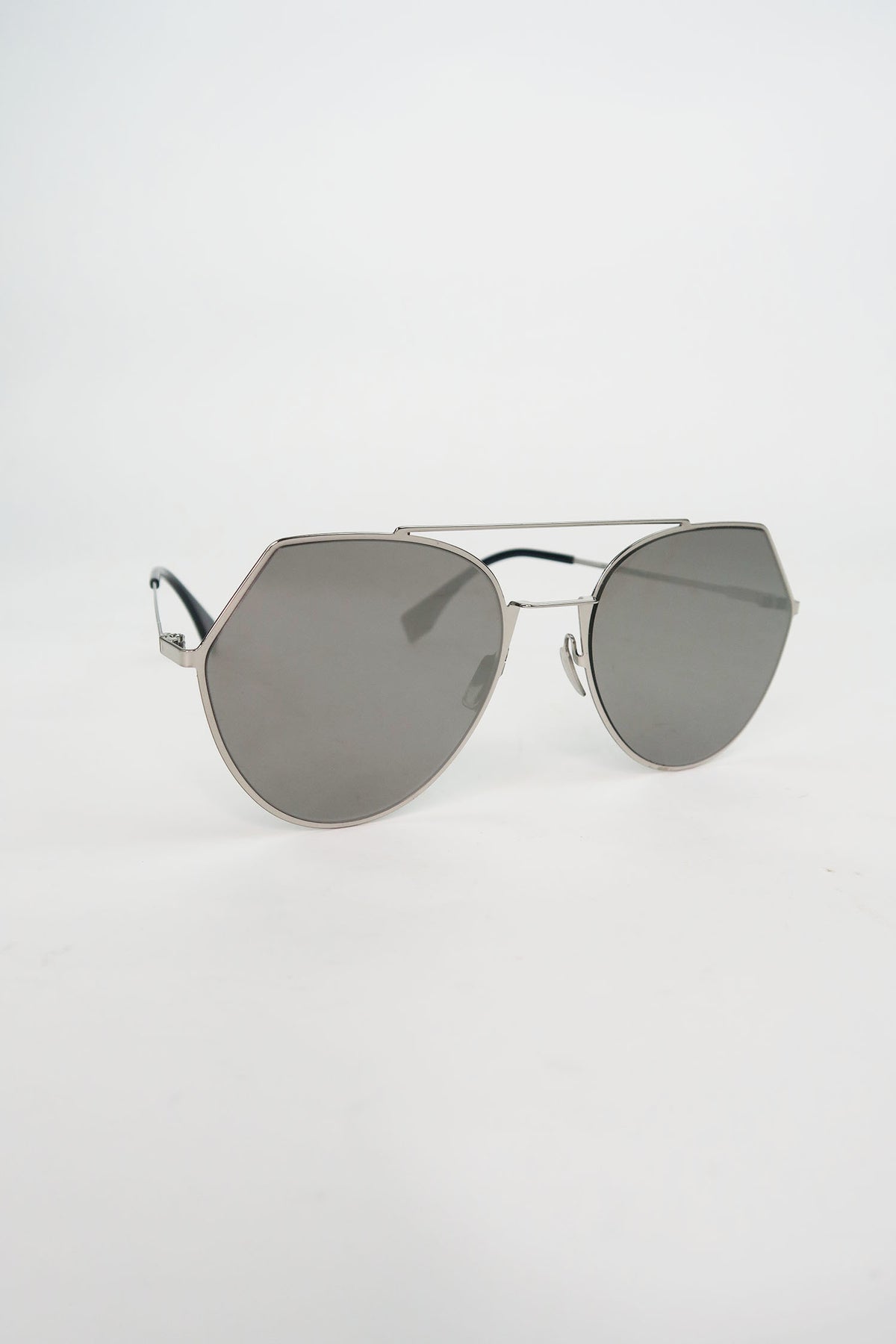 Fendi Aviator Mirrored Sunglasses