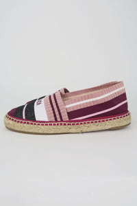 Fendi Canvas Printed Espadrilles sz 36