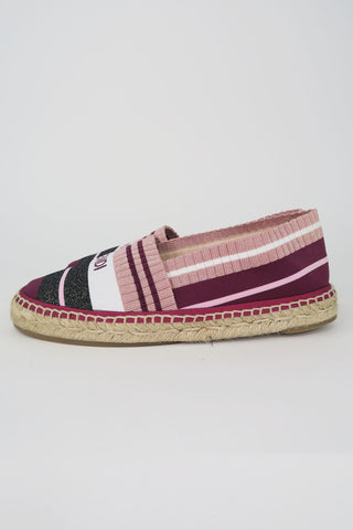 Fendi Canvas Printed Espadrilles sz 36 - Designer Sneakers at The Find Luxury Resale - Vancouver, Canada