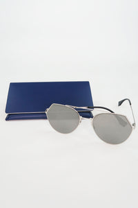 Fendi Aviator Mirrored Sunglasses