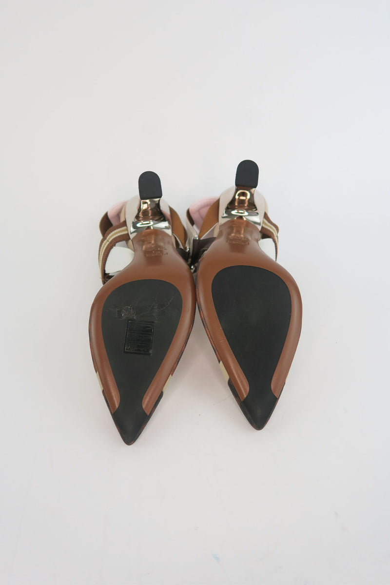 Fendi Slingback Pumps sz 36