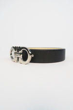 Salvatore Ferragamo Reversible Leather Belt