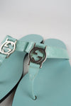Gucci Leather T-Strap Sandals sz 35