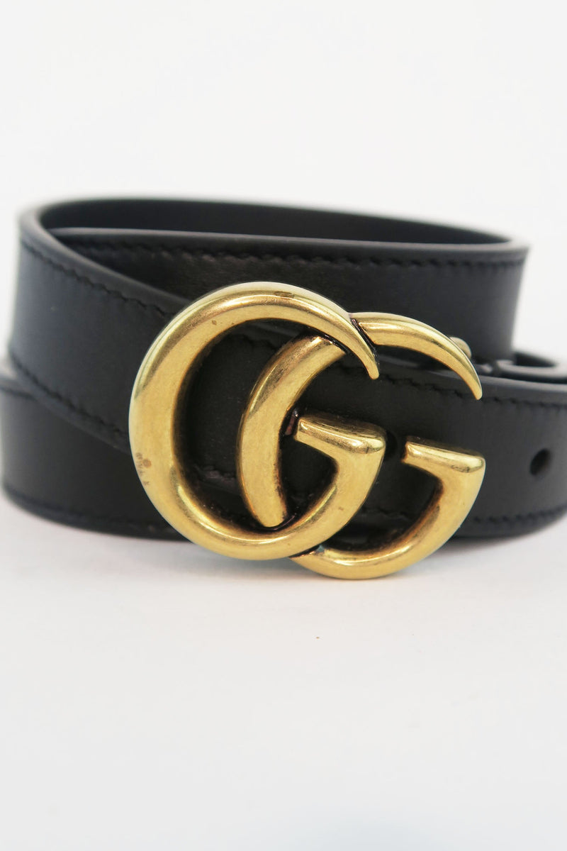 Gucci GG Marmont Belt 80"