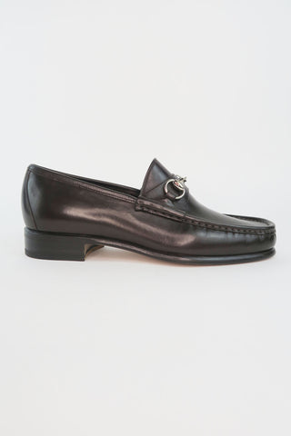 Gucci Horsebit Accent Loafers sz 8 - Designer Loafers at The Find Luxury Resale - Vancouver, Canada