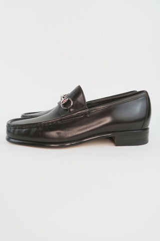 Gucci Horsebit Accent Loafers sz 8