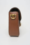 Gucci GG Denim Mini 1955 Horsebit Shoulder Bag
