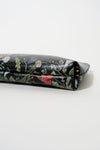 Gucci Black Leather Flora Knight Print Pouch