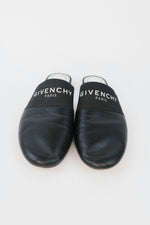Givenchy Leather Printed Mules sz 40