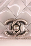 Chanel Coco Boy Flap Bag Quilted Patent