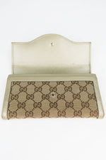 Gucci GG Canvas Continental Wallet