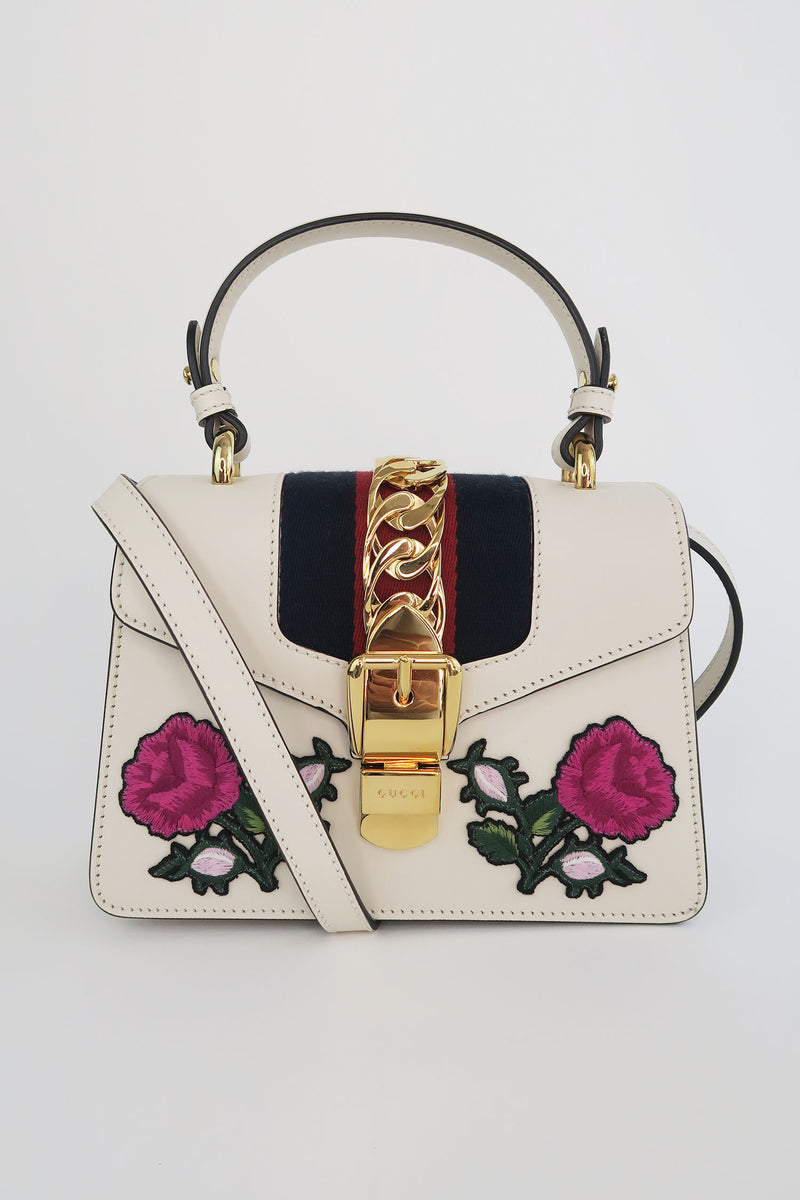 Gucci Mini Sylvie Top Handle Bag