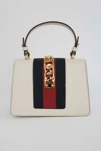 Gucci Mini Sylvie Top Handle Bag