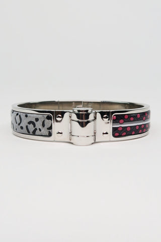 Hermès Narrow Hinge Enamel Bangle - Designer Bracelets at The Find Luxury Resale - Vancouver, Canada