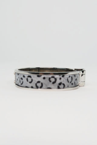 Hermès Narrow Hinge Enamel Bangle - Designer Bracelets at The Find Luxury Resale - Vancouver, Canada