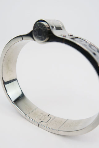 Hermès Narrow Hinge Enamel Bangle - Designer Bracelets at The Find Luxury Resale - Vancouver, Canada