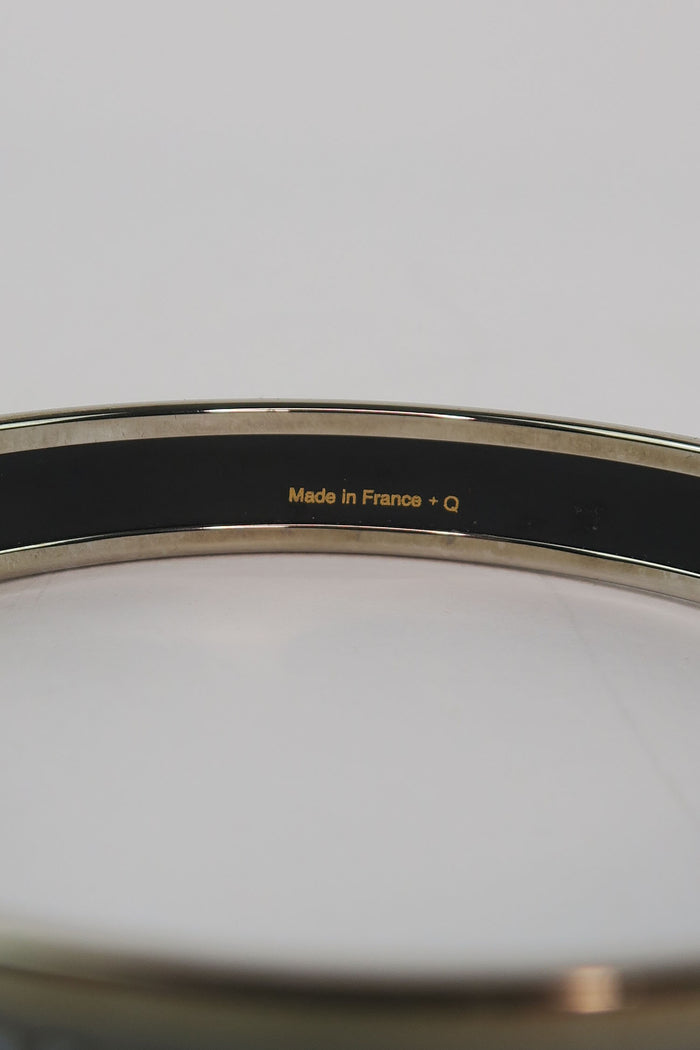 Hermès Narrow Enamel Bangle