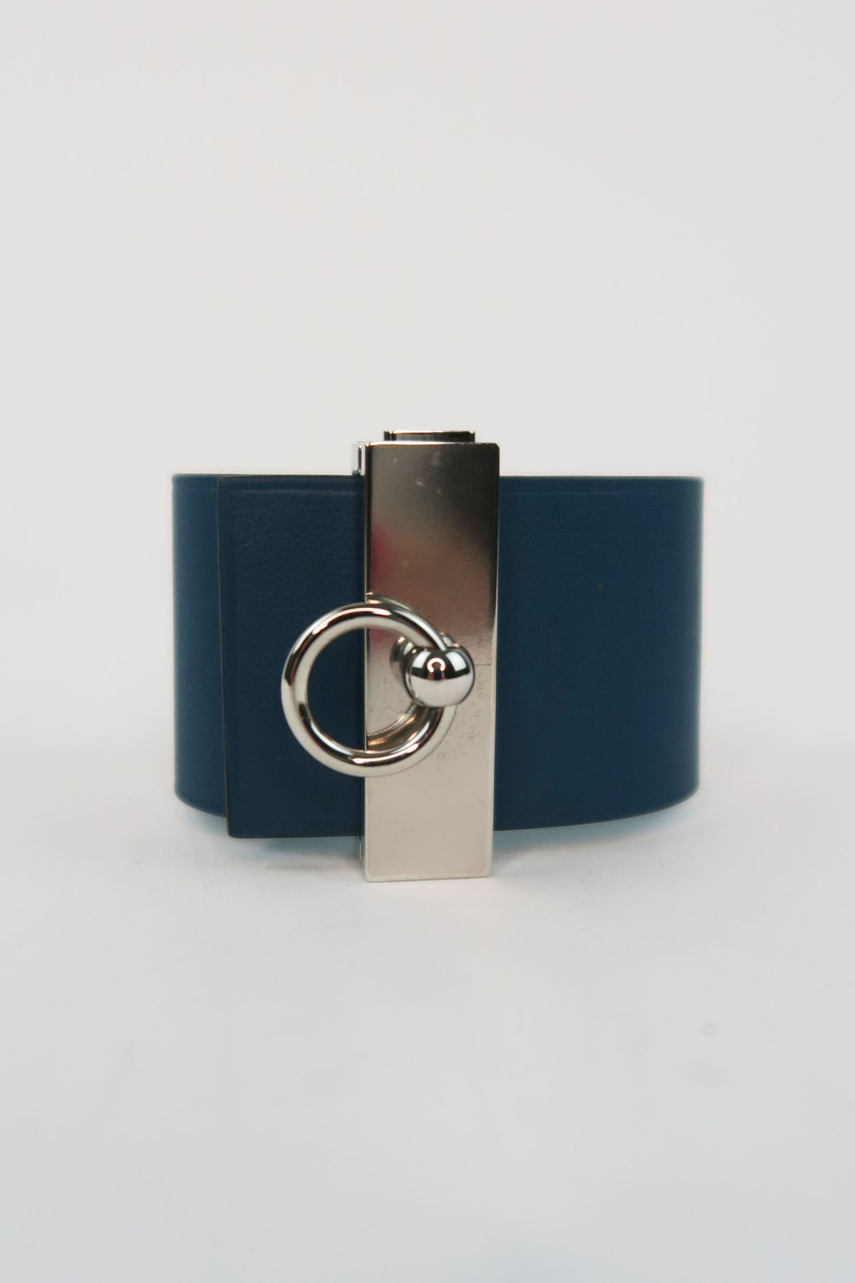 Hermès Wide Leather Bracelet