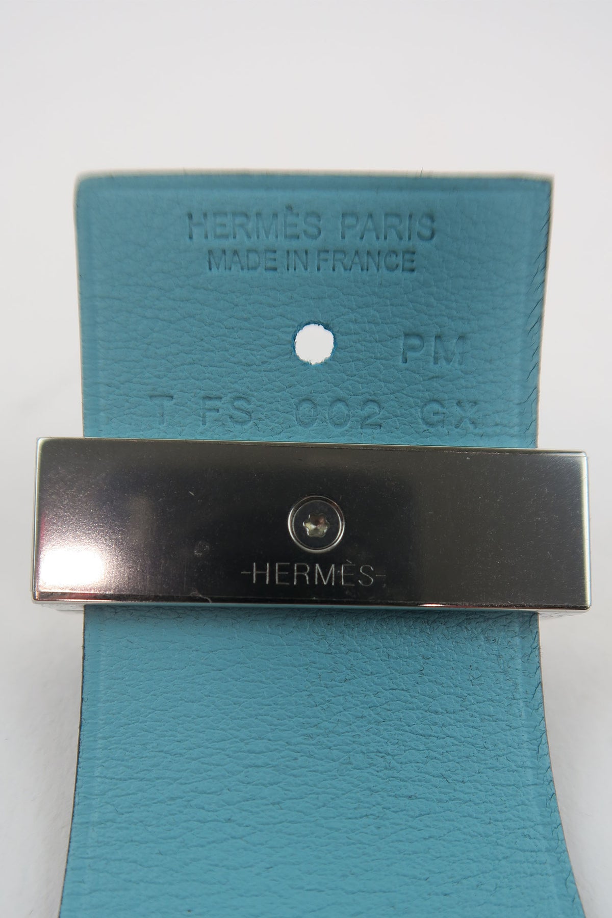 Hermès Wide Leather Bracelet