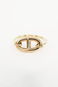 Hermès 18K Gold Ronde Ring