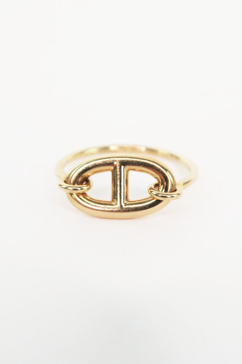 Hermès 18K Gold Ronde Ring