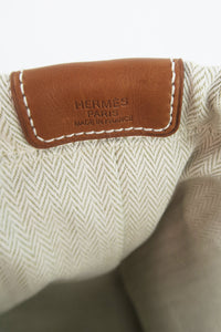 Hermès Toile Fourbi Bag Insert