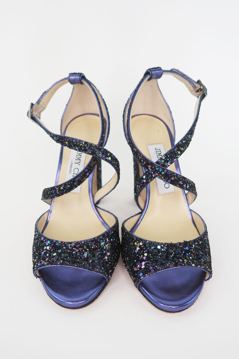 Jimmy Choo Glitter Pumps sz 36