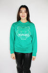 Kenzo Graphic Print Crew Neck Sweatshirt sz S