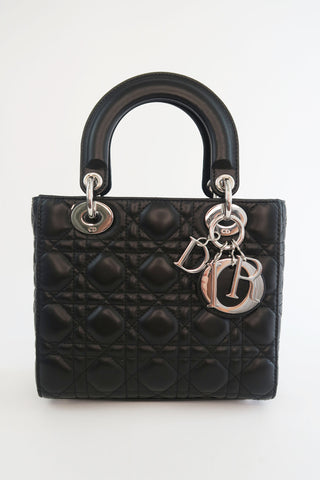 Christian Dior Small My Lady Dior Lucky Badges Bag w/ Strap - Designer Handbags at The Find Luxury Resale - Vancouver, Canada