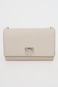 Loewe Anagram Compact Wallet w. Chain