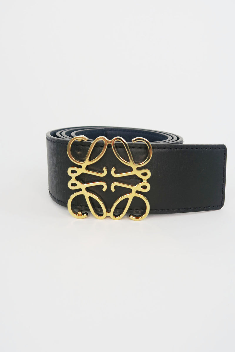 Loewe Anagram Leather Belt