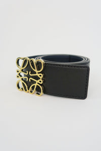 Loewe Anagram Leather Belt