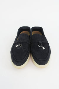 Loro Piana Suede Loafers sz 36.5