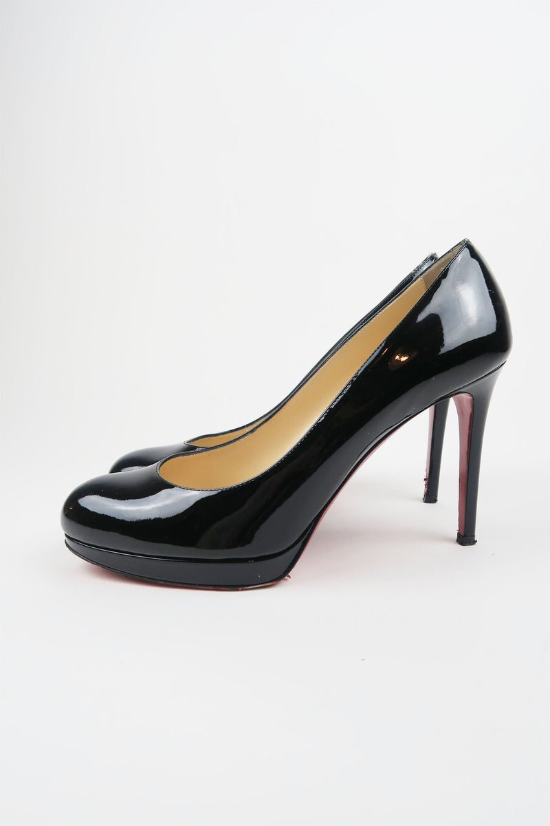 Christian Louboutin New Simple Pump 100 Patent Leather Pump sz