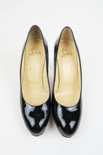 Christian Louboutin New Simple Pump 100 Patent Leather Pump sz 38.5