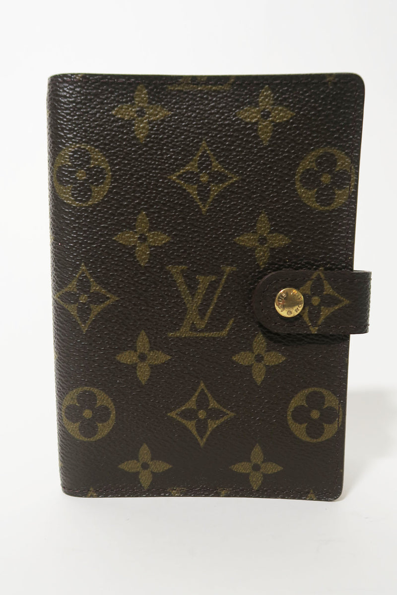 Louis Vuitton Monogram Small Ring Agenda Cover