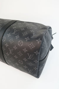 Louis Vuitton Monogram Eclipse Keepall Bandoulière 45