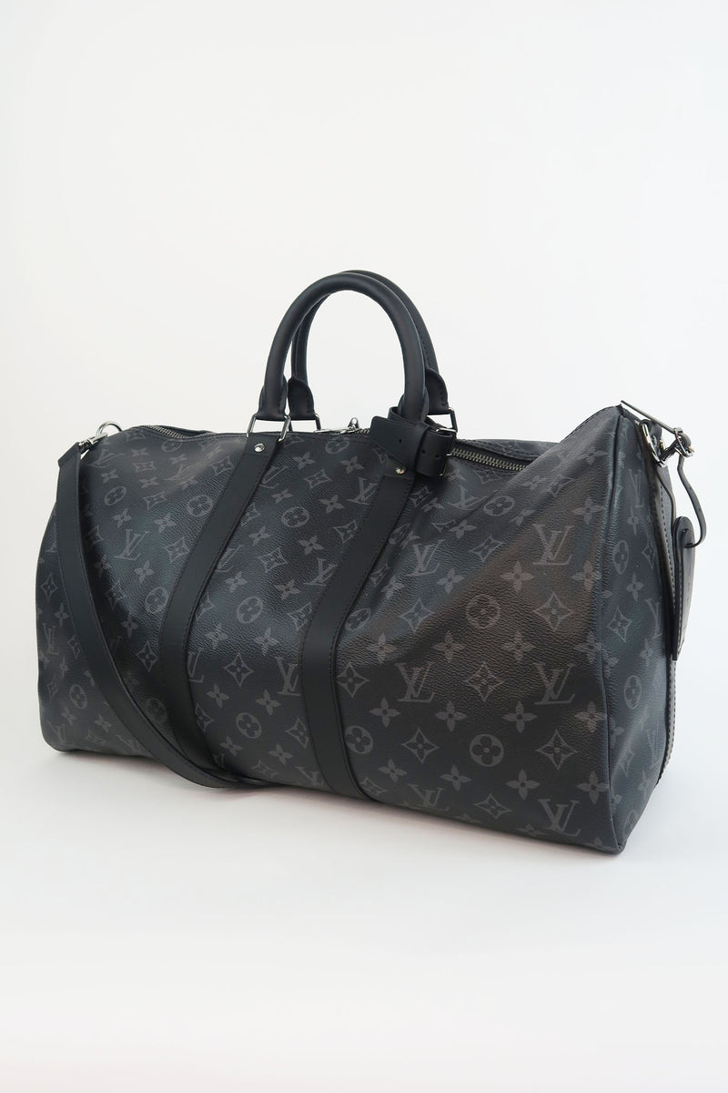 Louis Vuitton Monogram Eclipse Keepall Bandoulière 45