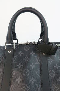 Louis Vuitton Monogram Eclipse Keepall Bandoulière 45