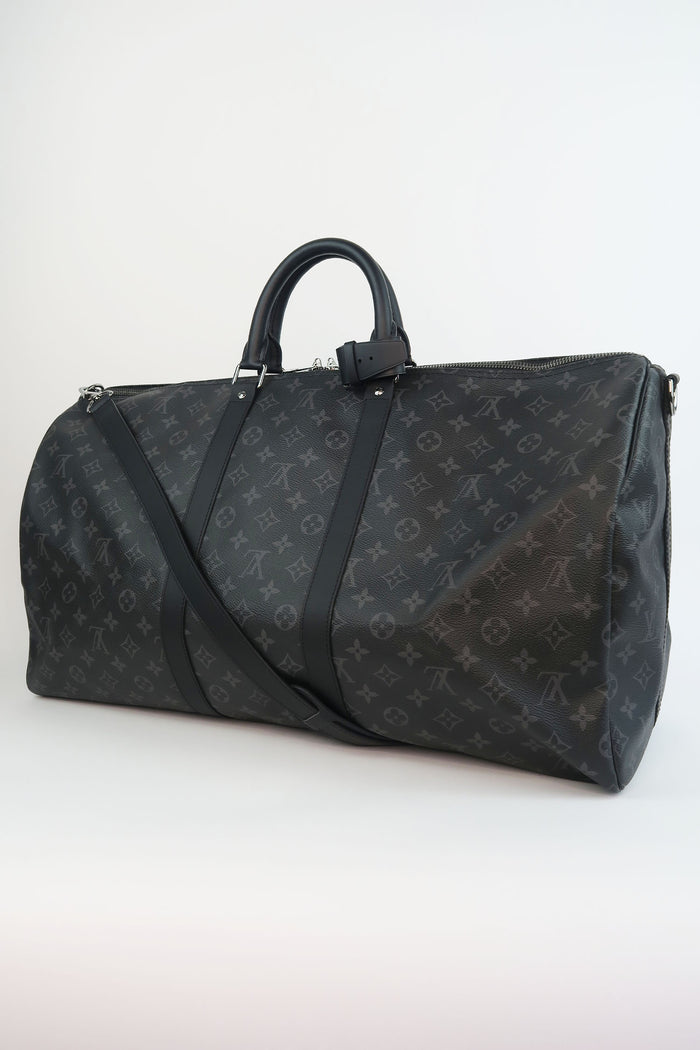 Louis Vuitton Monogram Eclipse Keepall Bandoulière 55